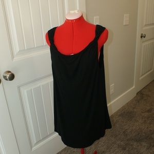 H by Halston black dress